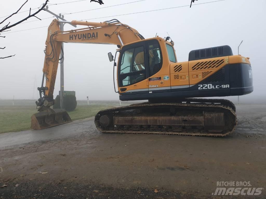 Hyundai R 220 LC-9A Pásové rýpadlá