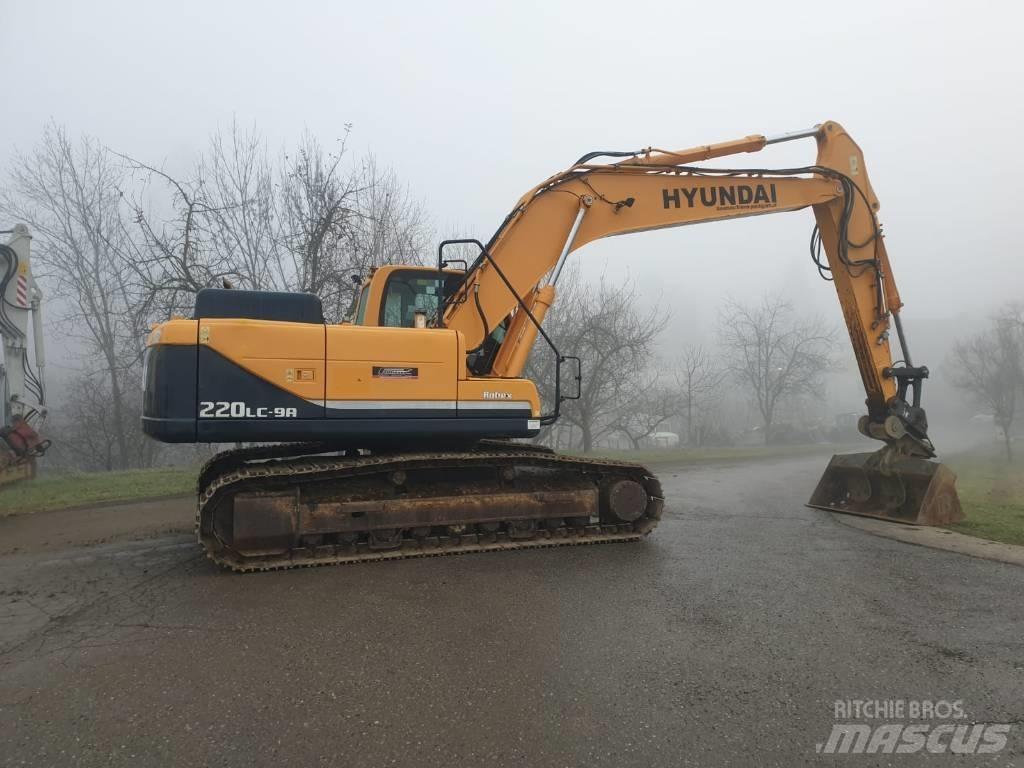 Hyundai R 220 LC-9A Pásové rýpadlá