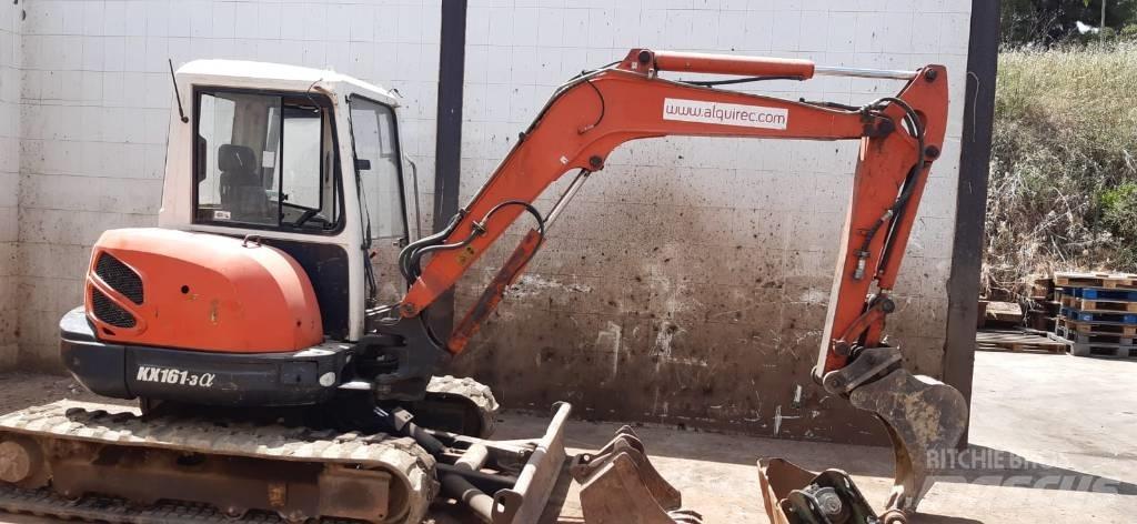 Kubota KX 161-3 Mini rýpadlá < 7t