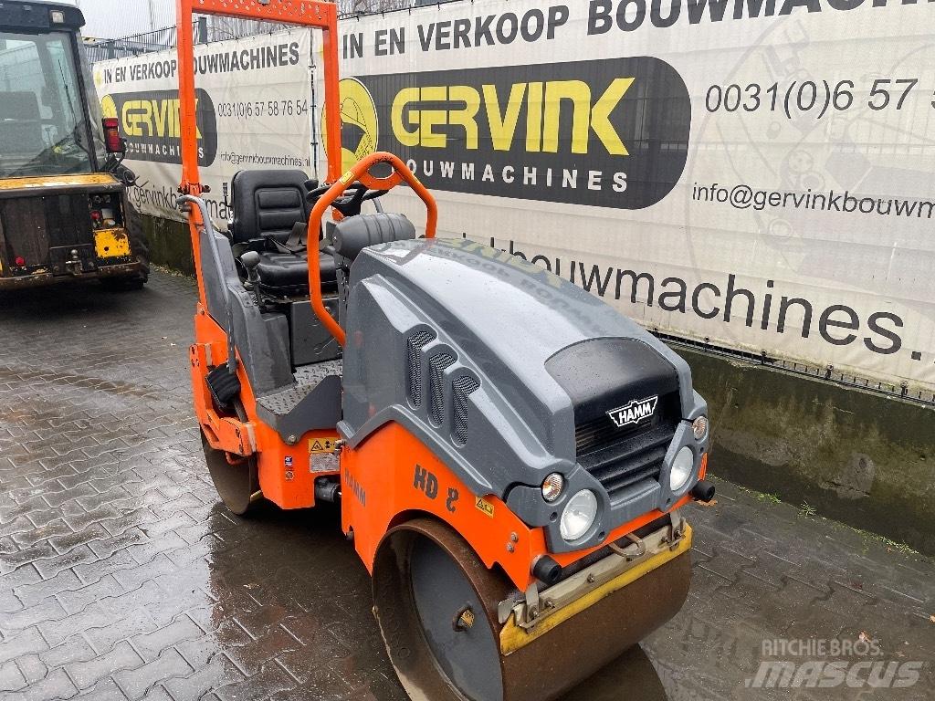 Hamm HD 8 VV Tandemové valce
