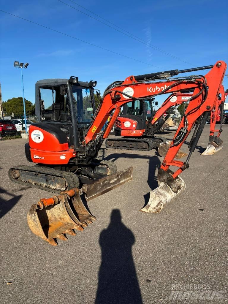 Kubota U 35-3a3 Mini rýpadlá < 7t