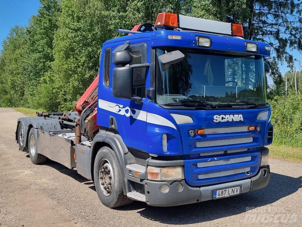 Scania P 380 Hákový nosič kontajnerov