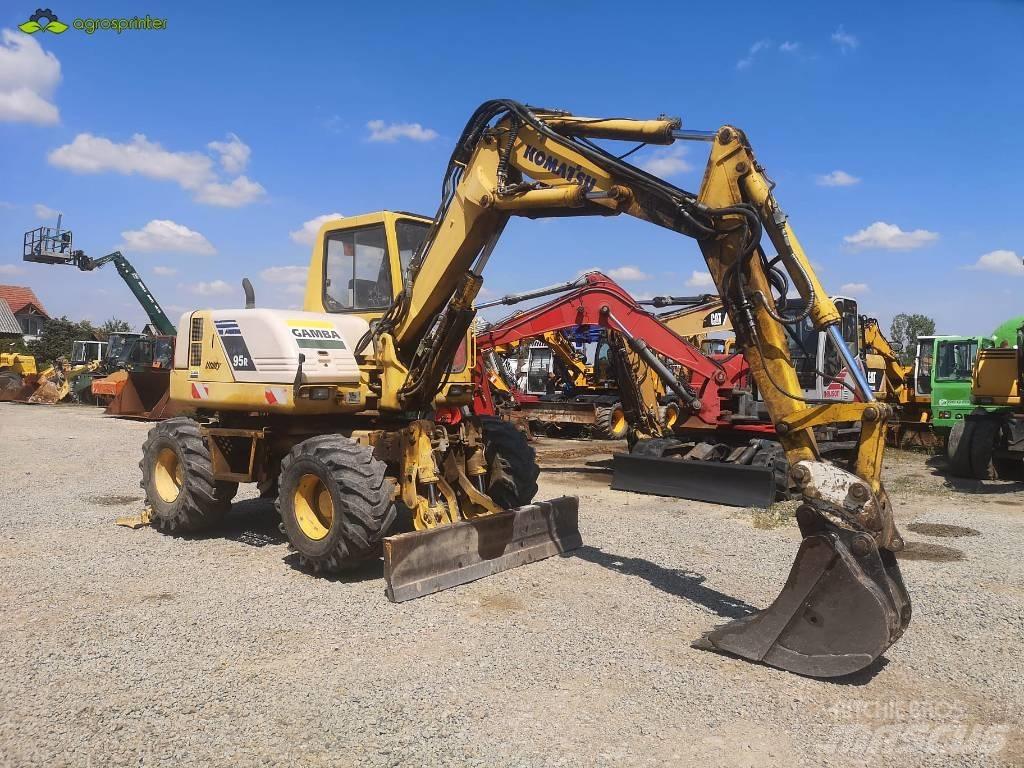 Komatsu PW 95 Midi rýpadlá 7 t - 12 t