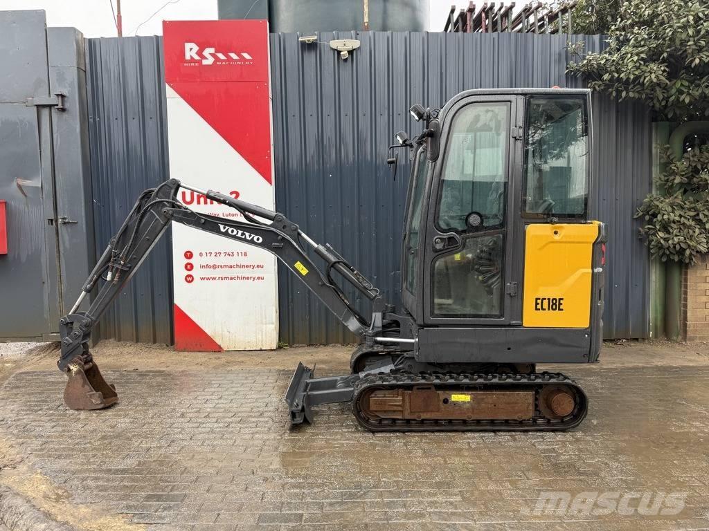 Volvo EC18E Mini rýpadlá < 7t