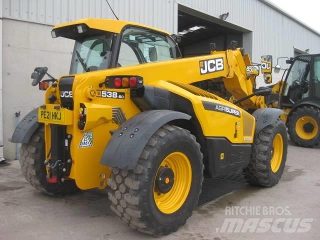 JCB 538-60 Teleskopické nakladače pre poľnohospodárstvo