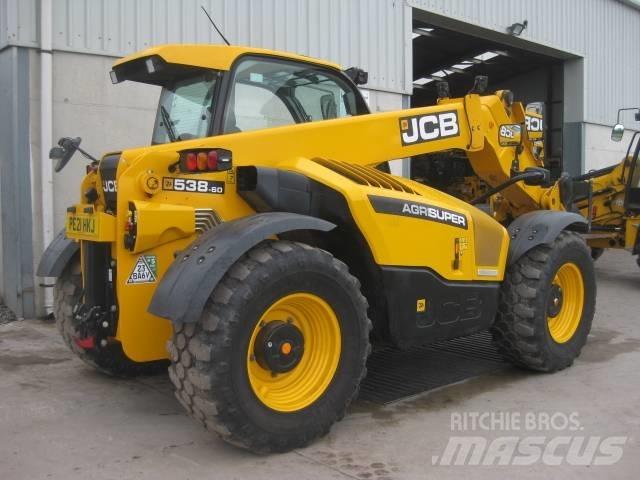 JCB 538-60 Teleskopické nakladače pre poľnohospodárstvo