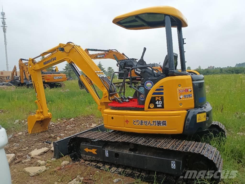Komatsu PC 40 Pásové rýpadlá
