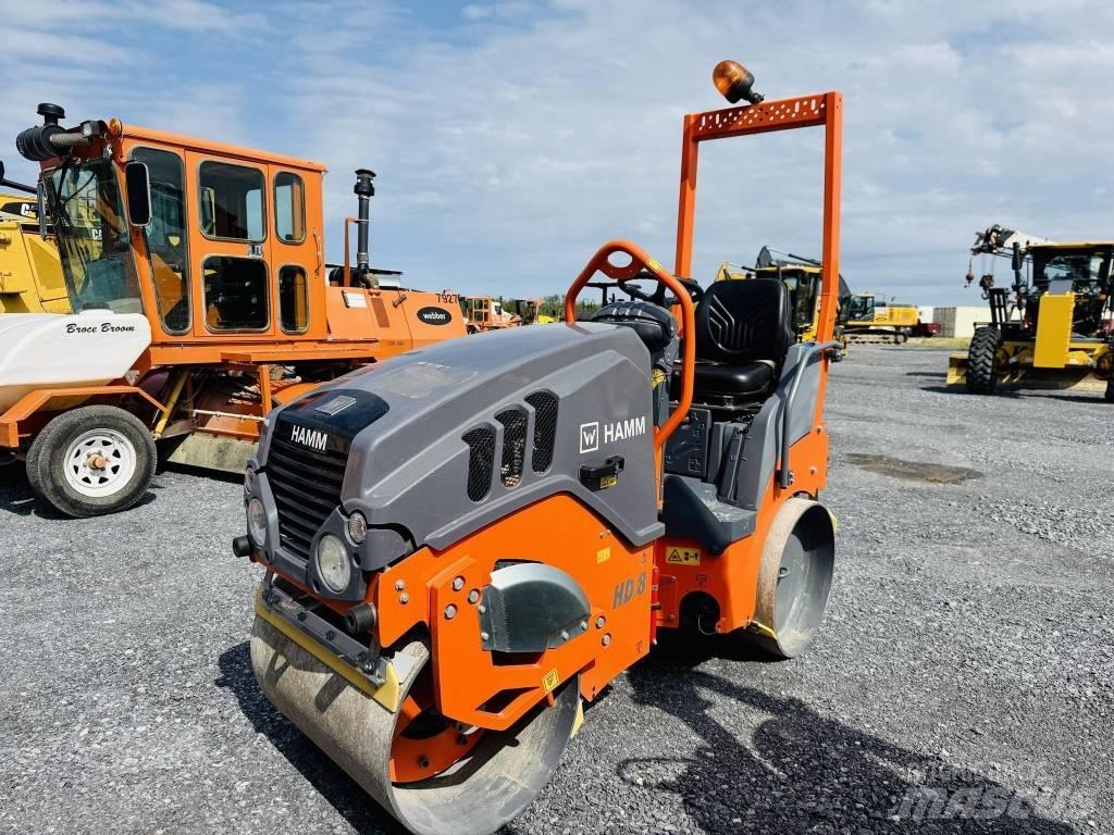Hamm HD 8 VV Tandemové valce