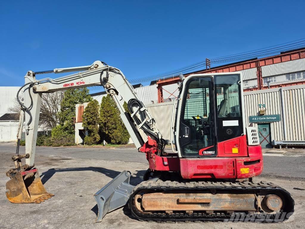 Takeuchi TB 280 FR Pásové rýpadlá
