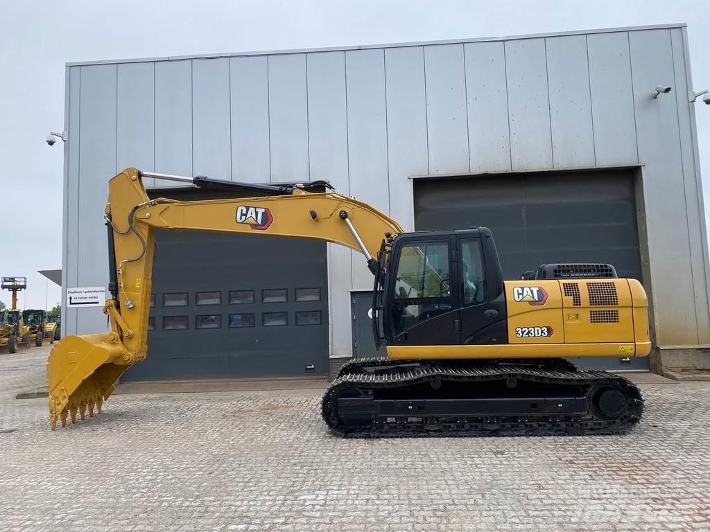 CAT 323D3 Pásové rýpadlá
