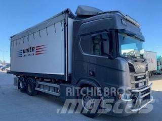 Scania R580 Flisbil Vozne na drevnú štiepku