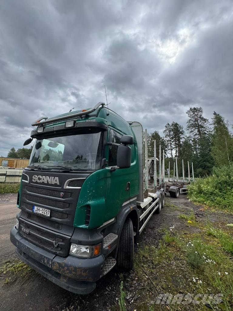 Scania R 500 Nákladné vozidlá na prepravu dreva