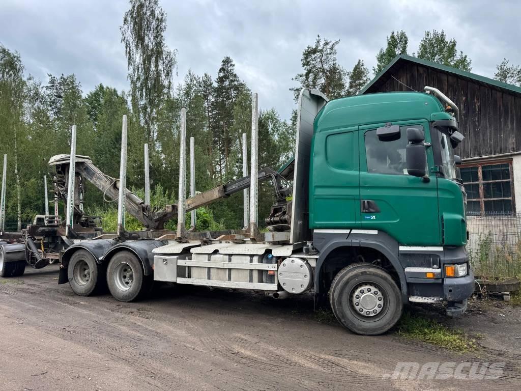 Scania R 500 Nákladné vozidlá na prepravu dreva