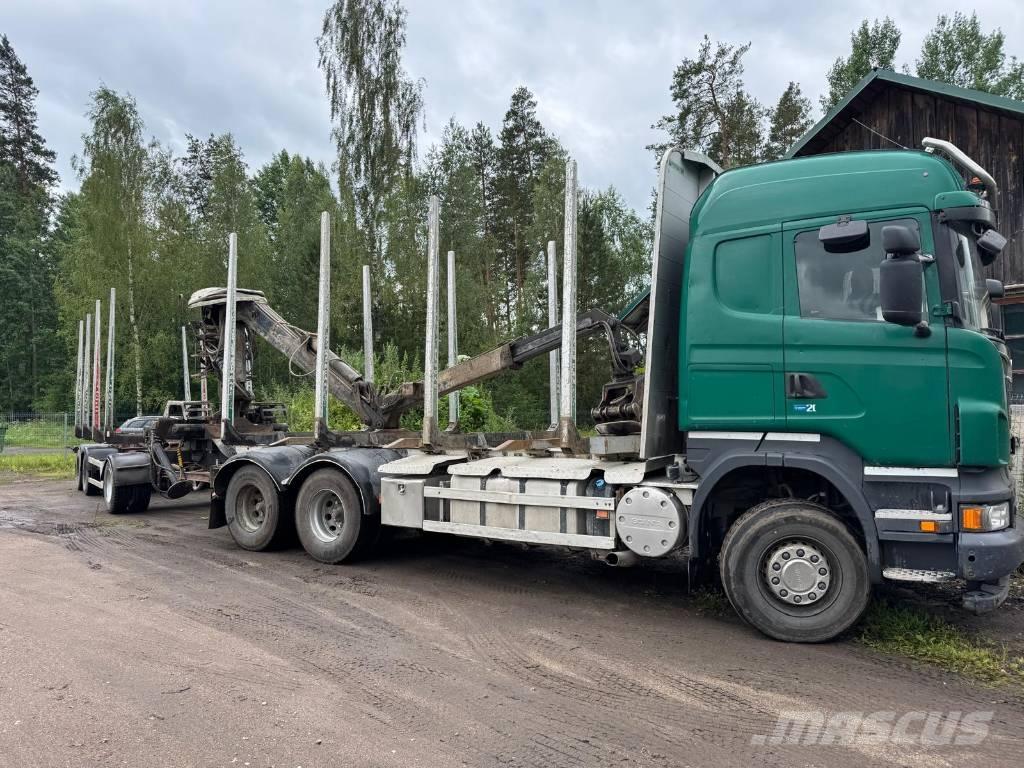 Scania R 500 Nákladné vozidlá na prepravu dreva