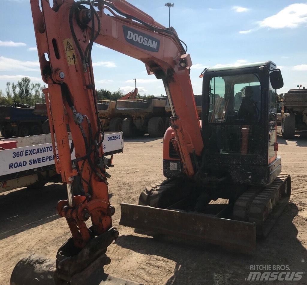 Doosan DX 60 R Mini rýpadlá < 7t