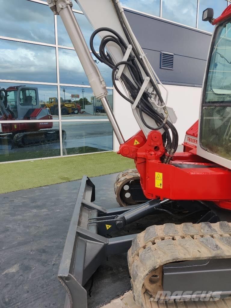 Takeuchi TB 80 FR Midi rýpadlá 7 t - 12 t