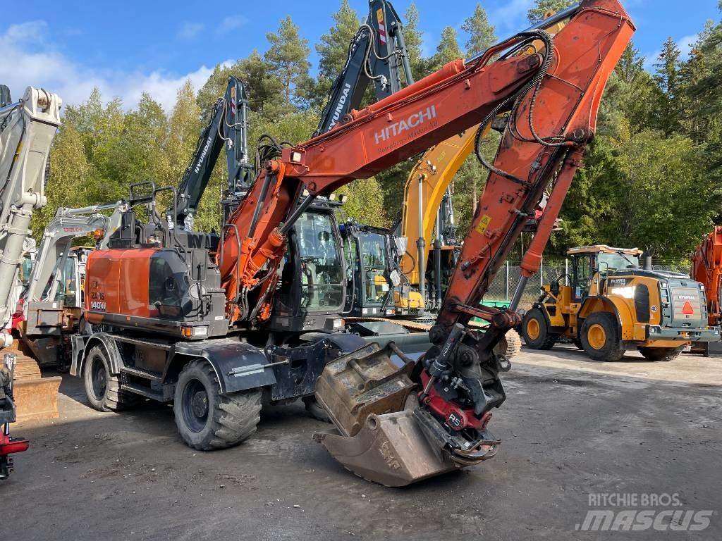 Hitachi 140W-6 Kolesové rýpadlá