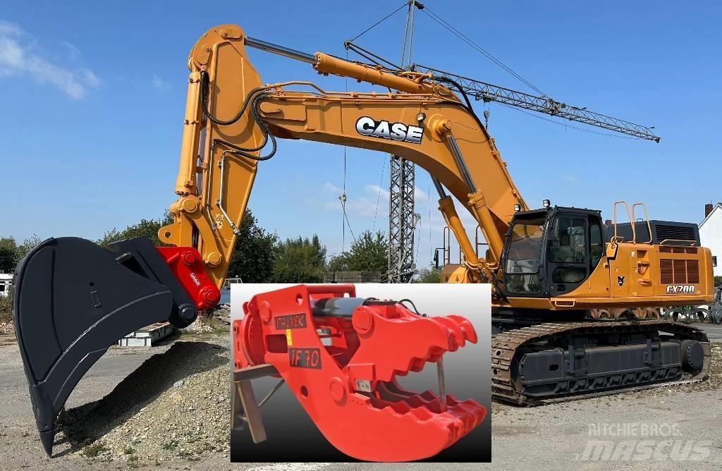 CASE CX700 ME Pásové rýpadlá