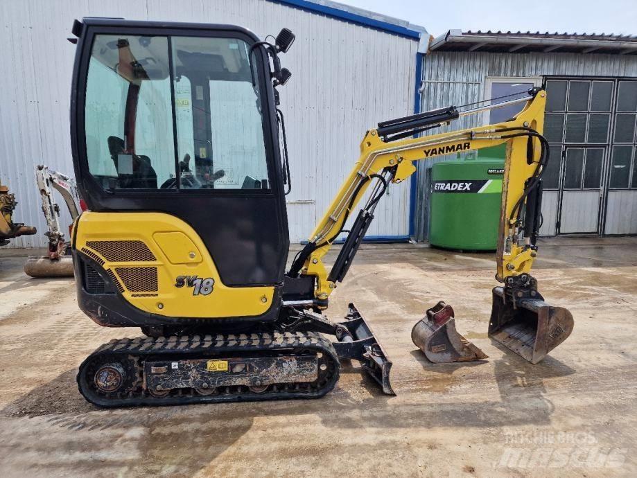 Yanmar SV 18 Mini rýpadlá < 7t