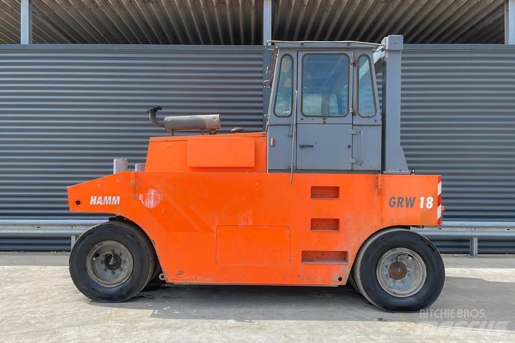 Hamm GRW 24 Pneumatikové valce