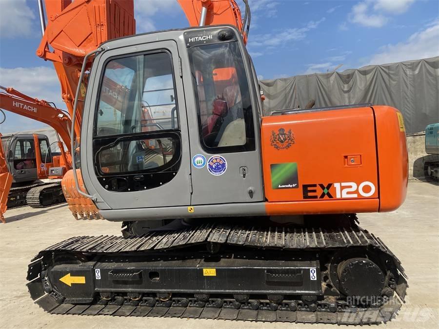 Hitachi EX120 Pásové rýpadlá