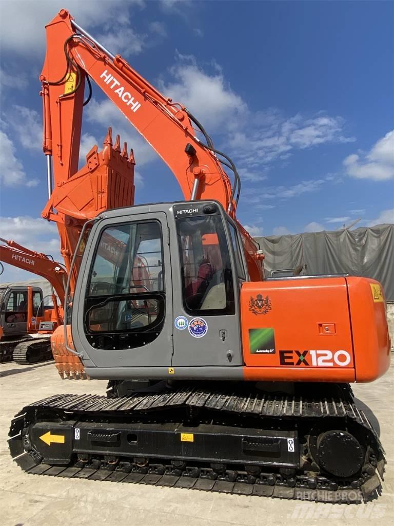 Hitachi EX120 Pásové rýpadlá