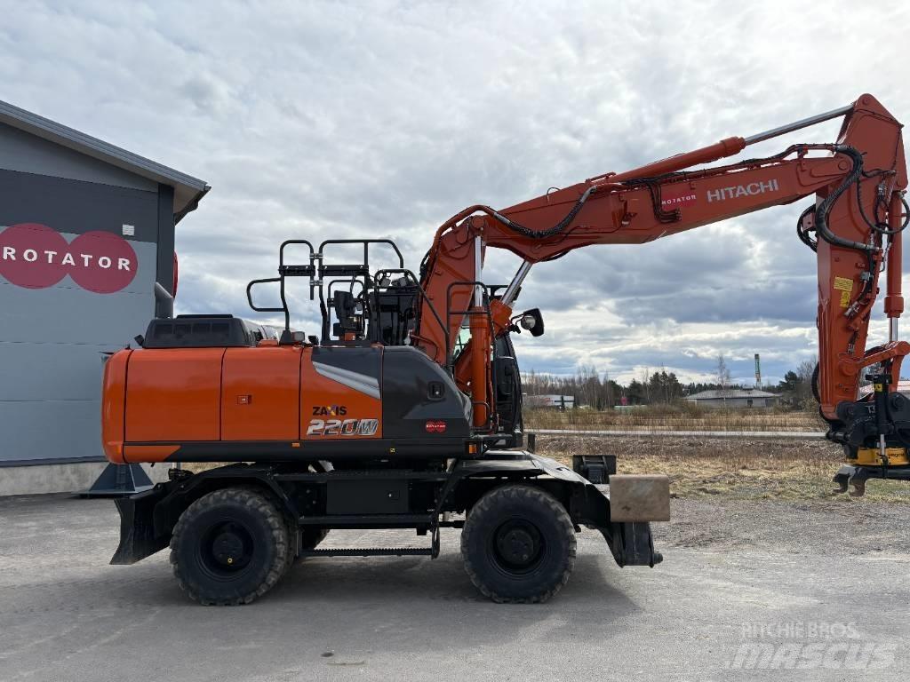 Hitachi ZX220W-7 2P Kolesové rýpadlá