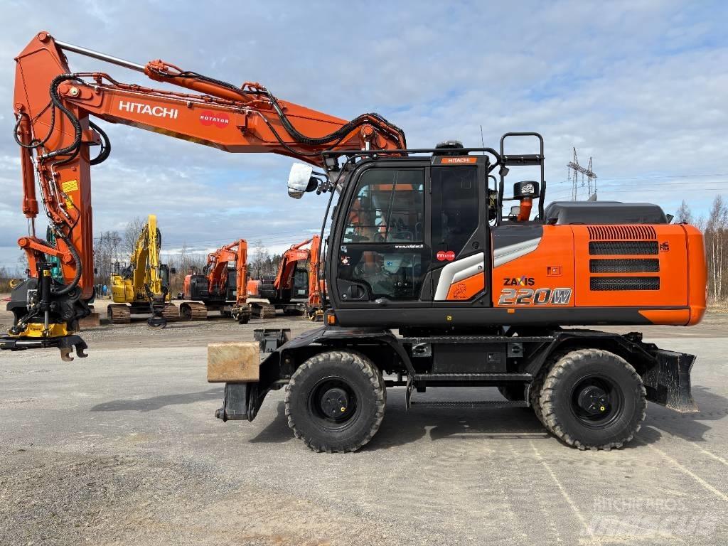 Hitachi ZX220W-7 2P Kolesové rýpadlá