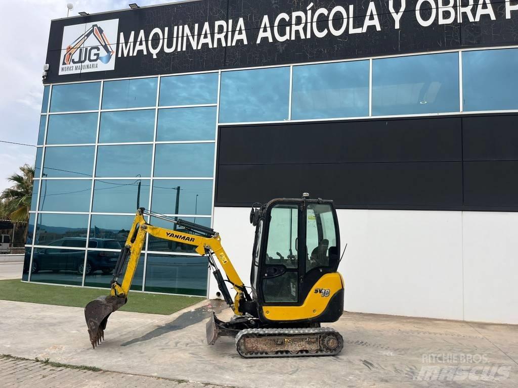 Yanmar SV 18 Mini rýpadlá < 7t