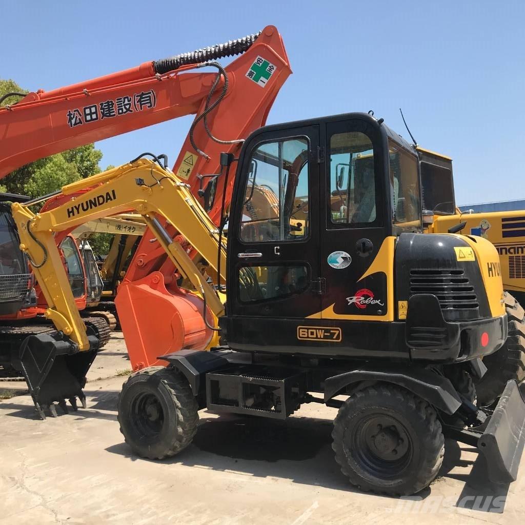 Hyundai 60 W Kolesové rýpadlá