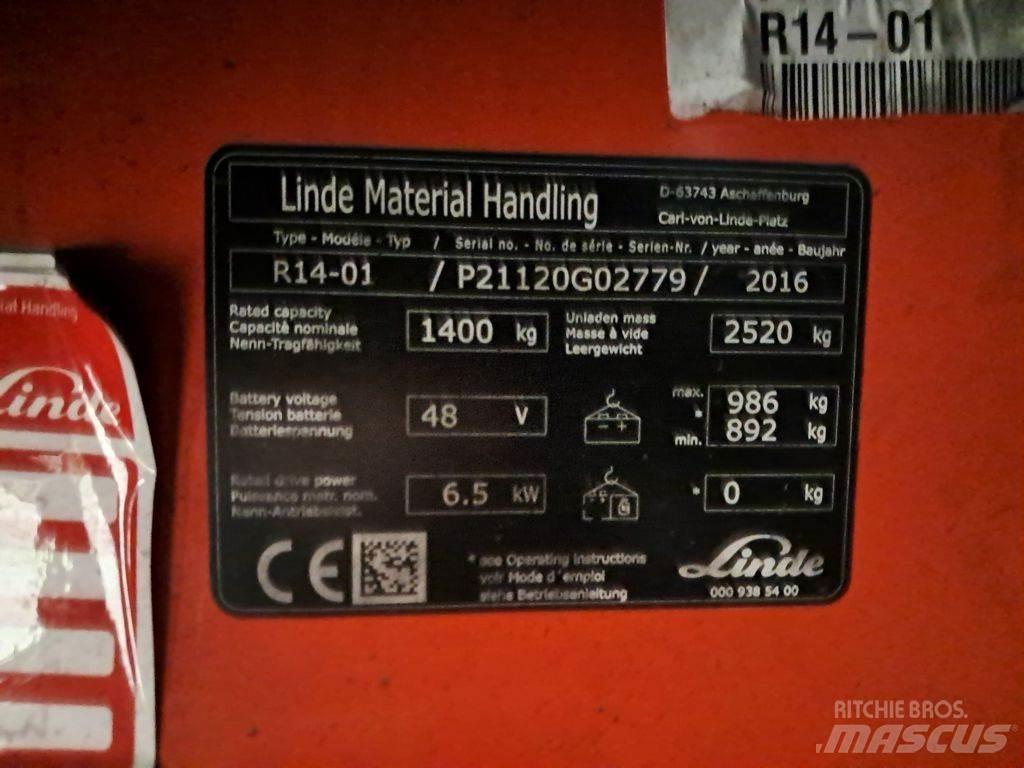 Linde R14-01 Retraky