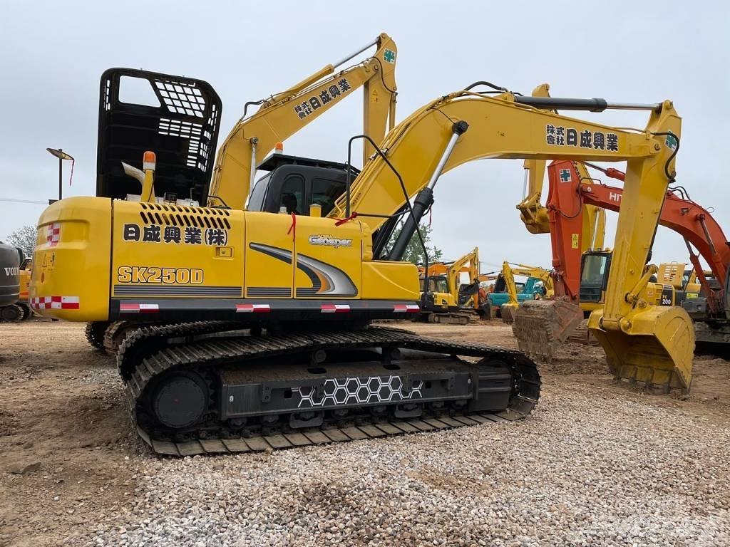 Kobelco SK 250 Pásové rýpadlá