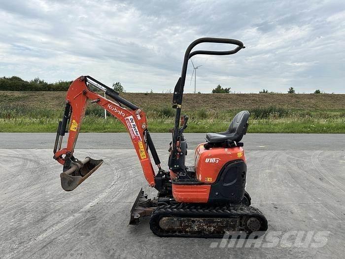 Kubota U10-3 Pásové rýpadlá
