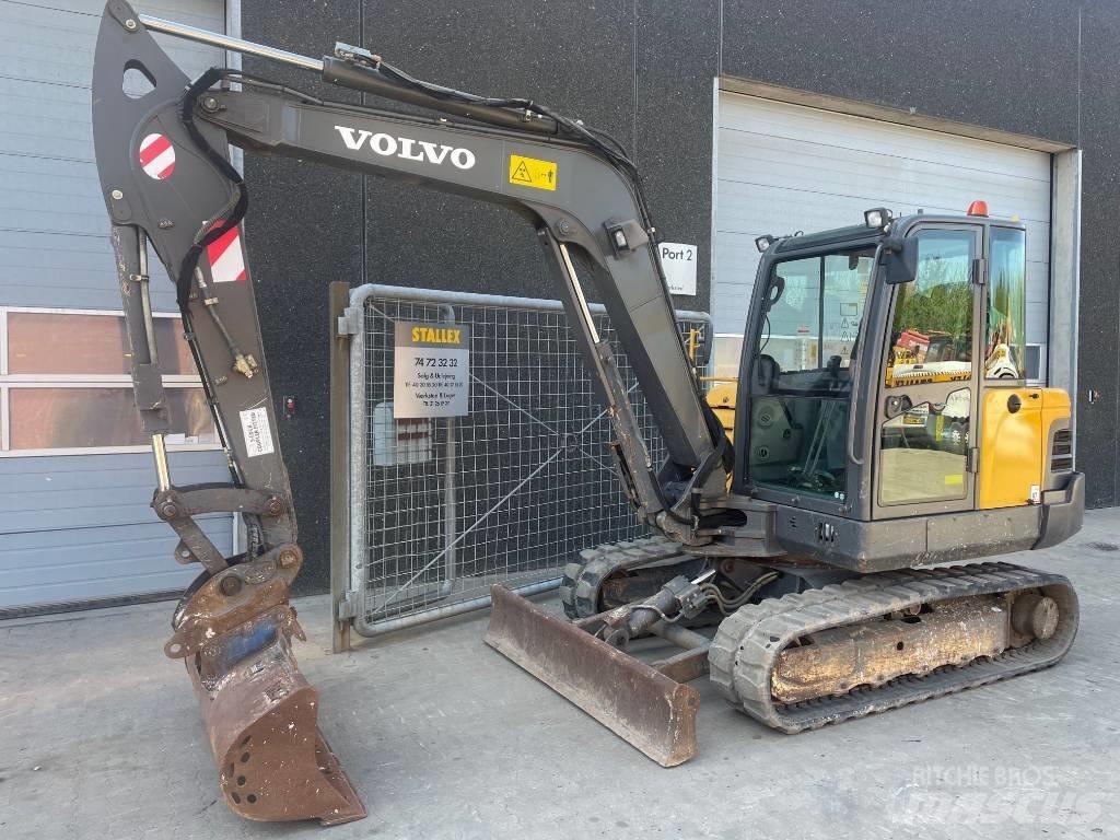 Volvo EC55C Mini rýpadlá < 7t