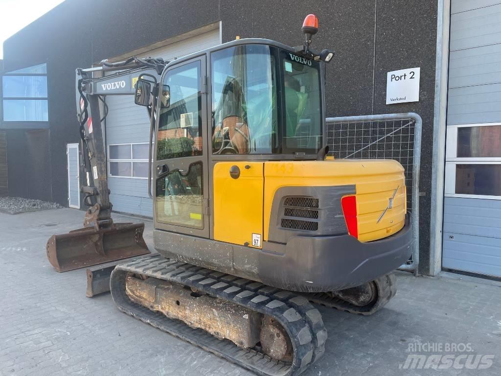 Volvo EC55C Mini rýpadlá < 7t