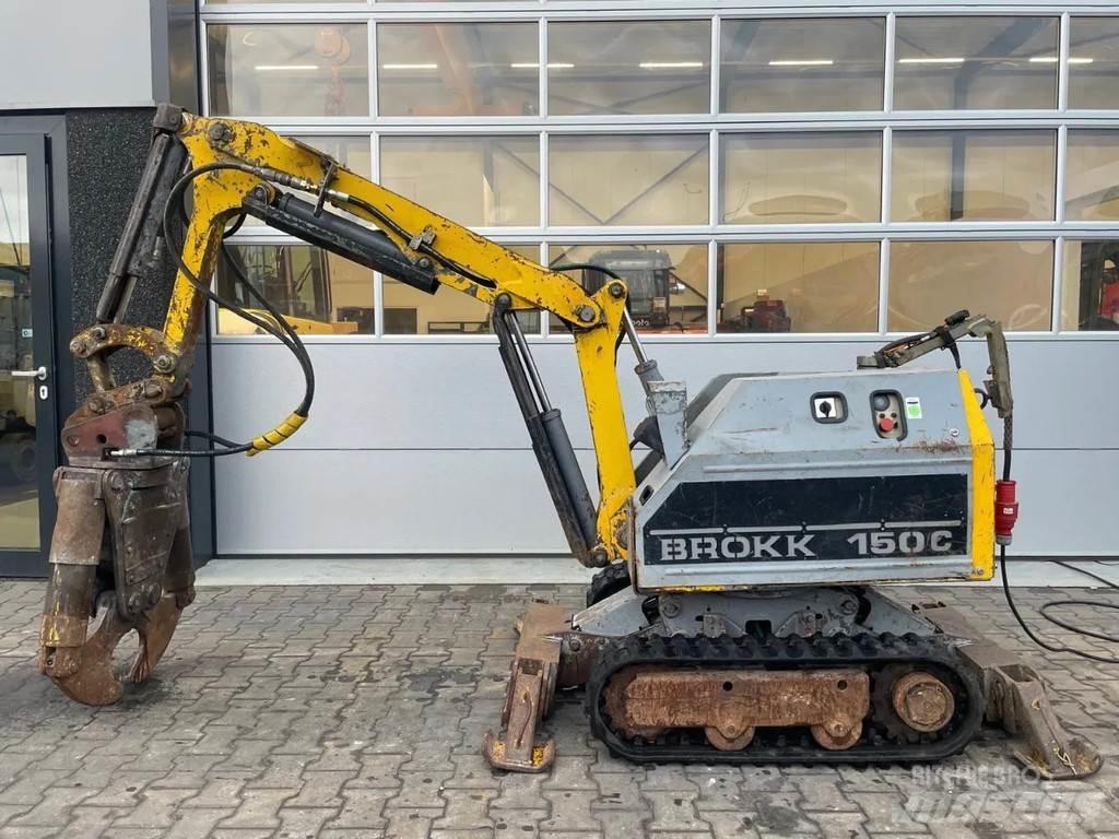 Brokk 150C Mini rýpadlá < 7t