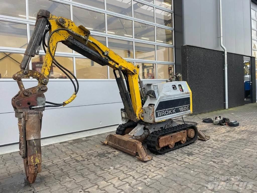 Brokk 150C Mini rýpadlá < 7t