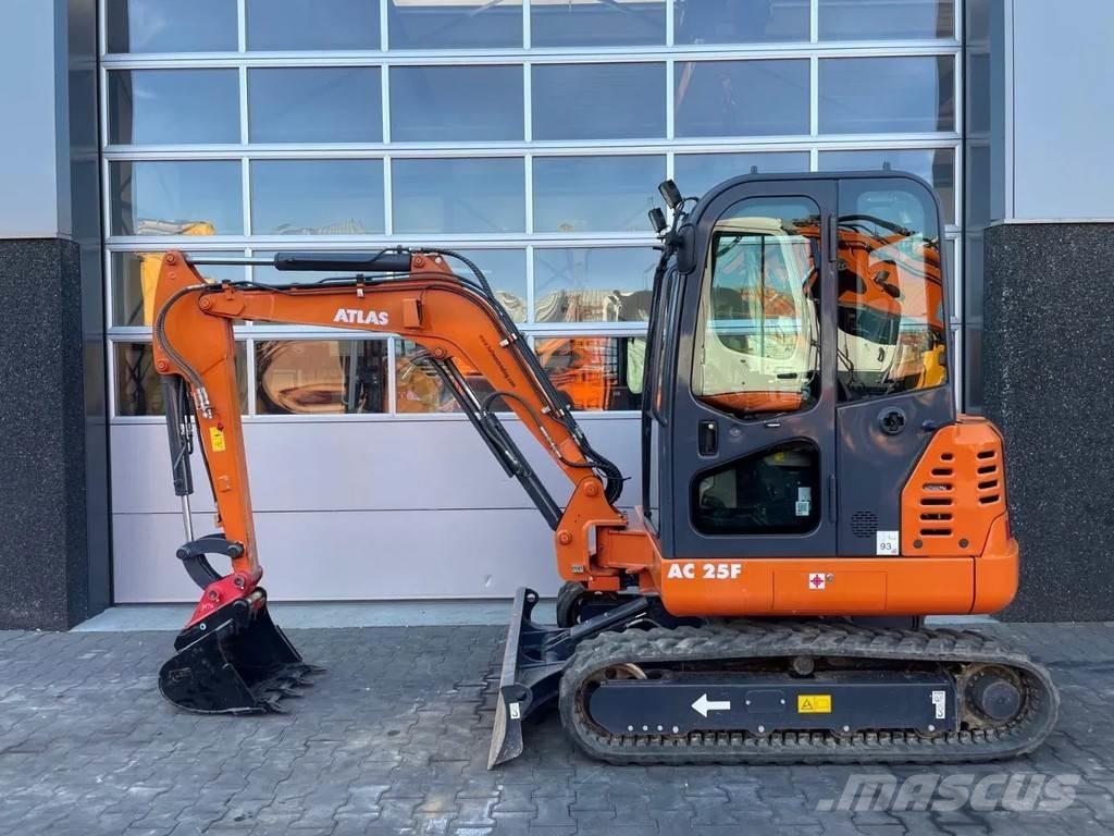 Atlas AC25F Mini rýpadlá < 7t