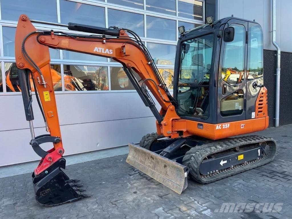 Atlas AC25F Mini rýpadlá < 7t