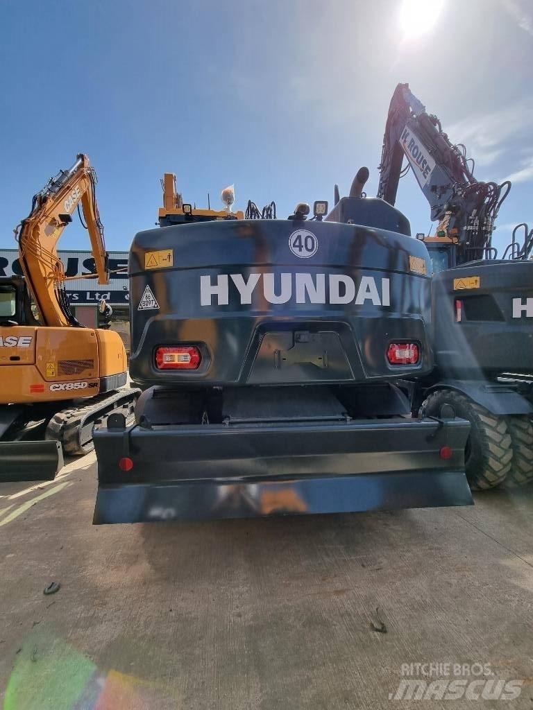 Hyundai HW140A Kolesové rýpadlá