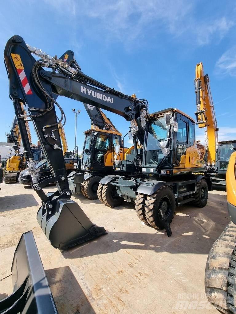 Hyundai HW140A Kolesové rýpadlá