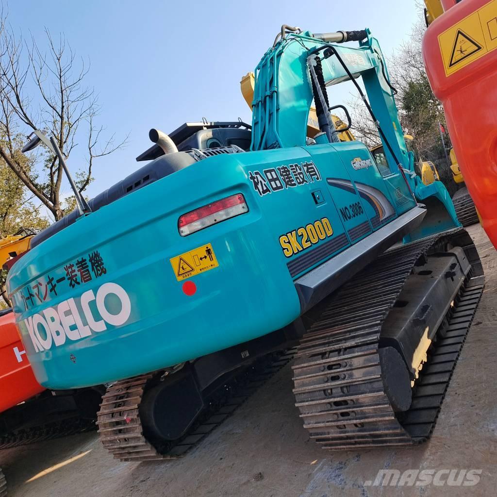 Kobelco SK 200-8 Pásové rýpadlá
