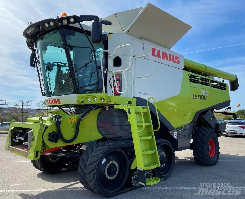 CLAAS Lexion 760 TT Kombinované zberacie stroje