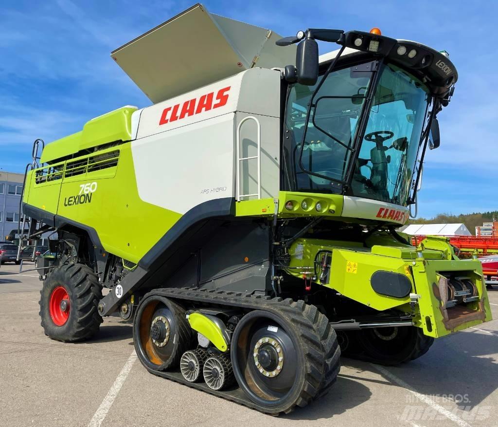 CLAAS Lexion 760 TT Kombinované zberacie stroje