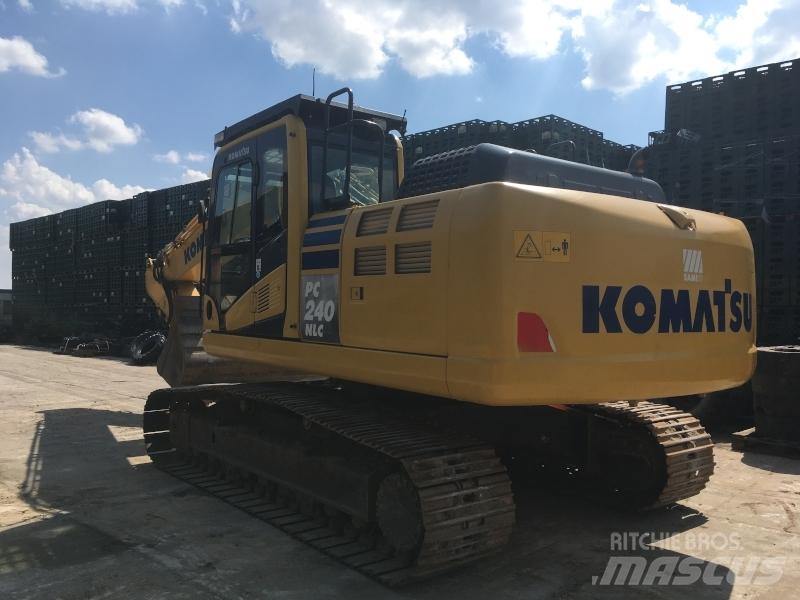 Komatsu PC240NLC-10 Pásové rýpadlá