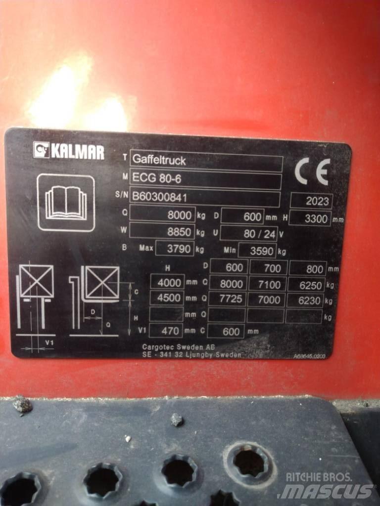 Kalmar ECG80-6 Akumulátorové vozíky