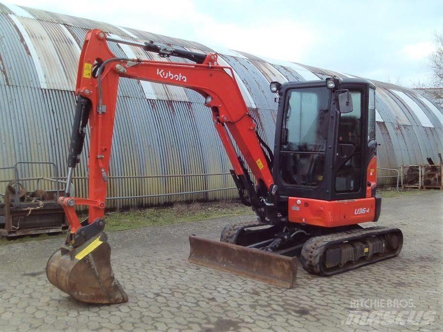 Kubota U 36-4 Mini rýpadlá < 7t
