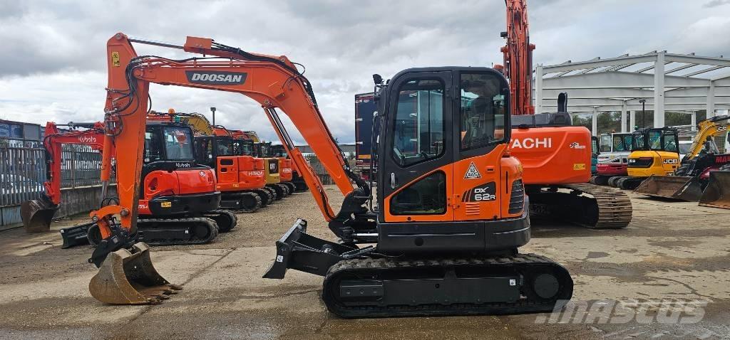 Doosan DX 62 R-3 Mini rýpadlá < 7t