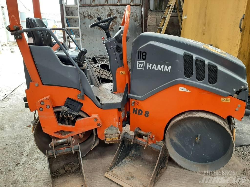 Hamm HD 8 VV Tandemové valce