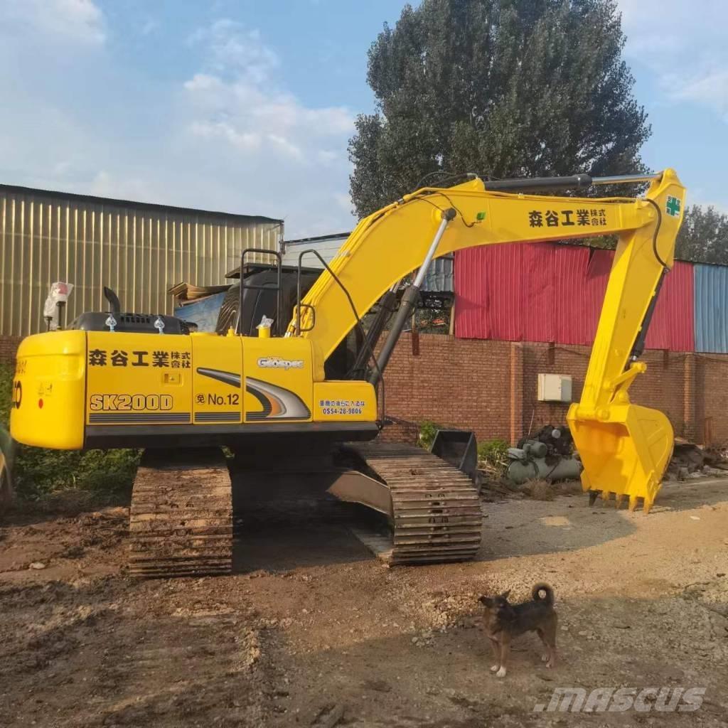 Kobelco SK 200 D Pásové rýpadlá